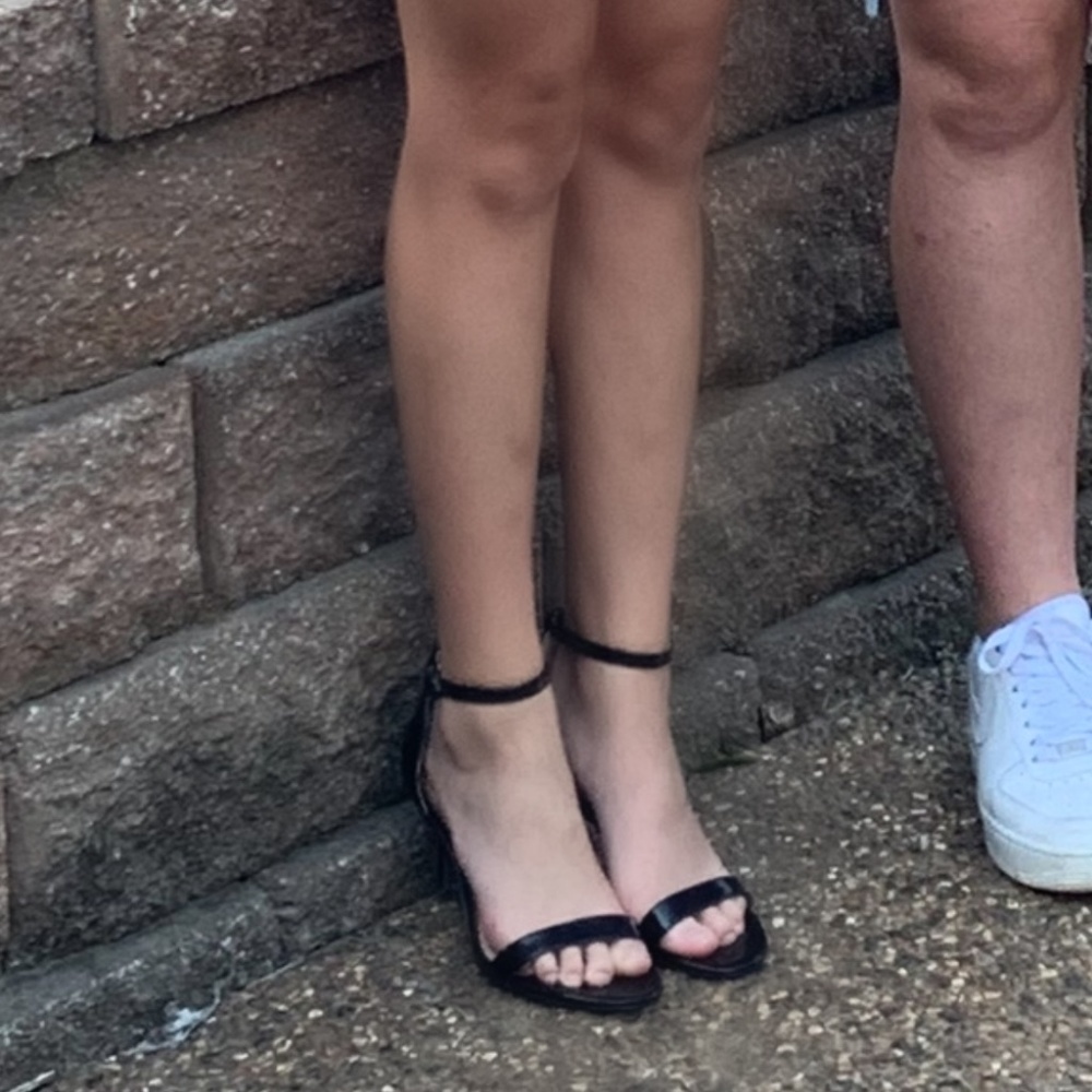 Black high heels